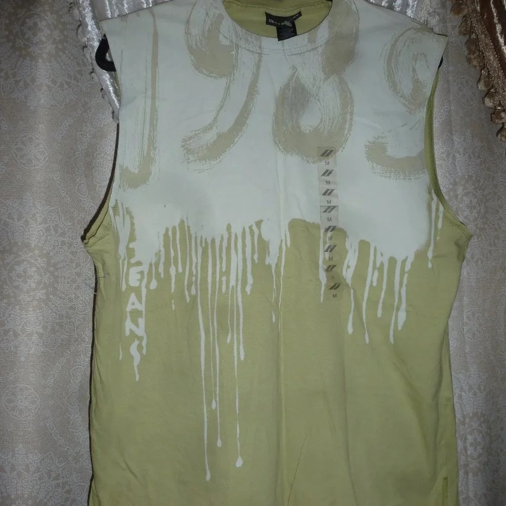 NEW Vintage  DKNY Sport Muscle Tee/ tank top Sz M - Picture 3 of 8